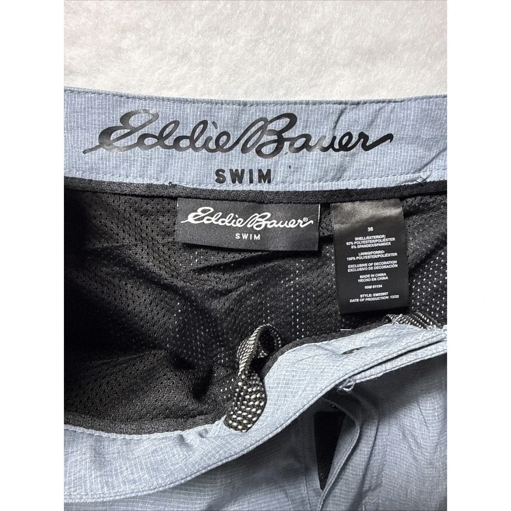 Men's Eddie Bauer Hybrid Swim Trunk Short 9 Inseam Size 36‎